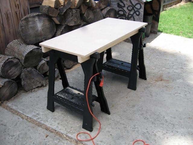 How to make a portable work bench for under $35