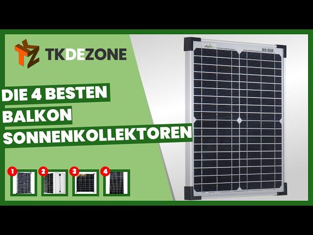 Die 4 besten Balkon-Sonnenkollektoren