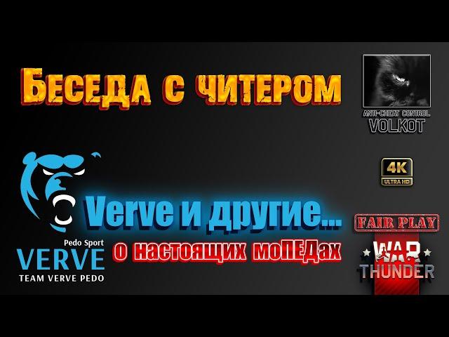 Беседа с читером | Verve и другие моПЕДЫ #warthunder