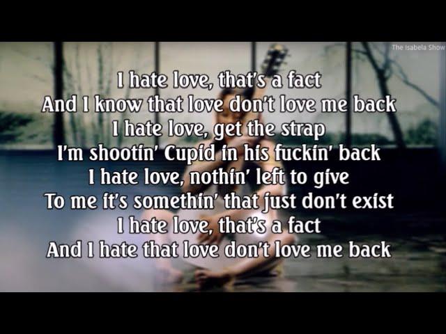 Ann Marie - Hate Love (Lyrics)