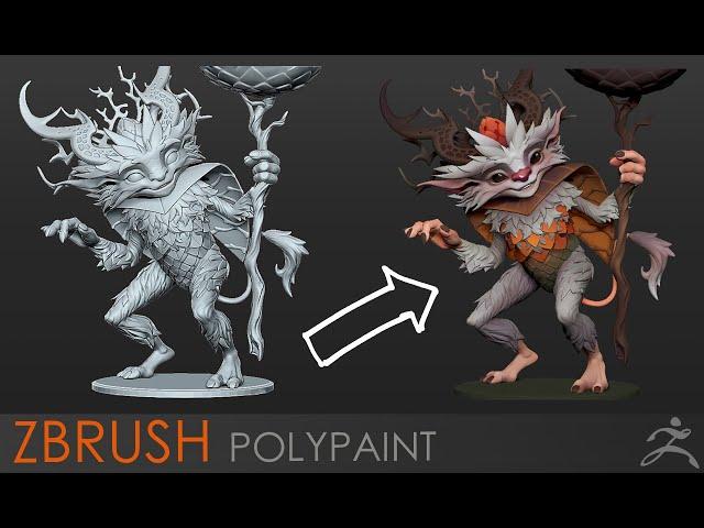 Forest Guardians|ZBrush Polypaint