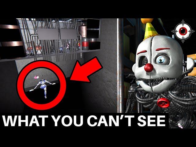 What FNAF The Glitched Attraction Hides Off Camera in the Sister Location Basement (Lost Media)