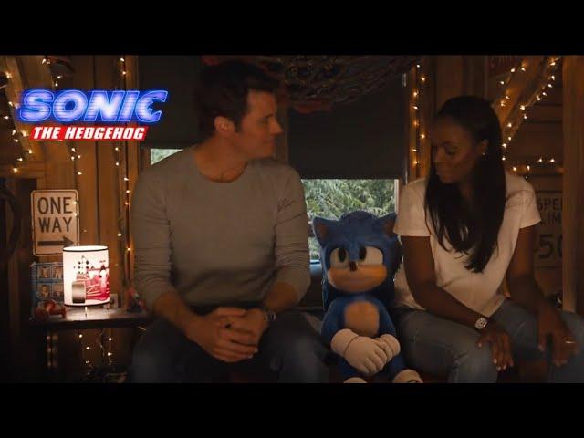 Sonic The Hedgehog (2020) HD Movie Clip "Sonic's New Home/Family"