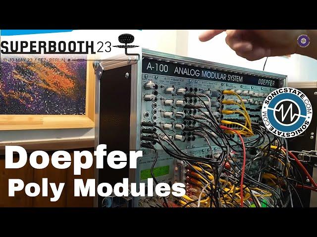 Superbooth 2023: Doepfer shows off their latest modules