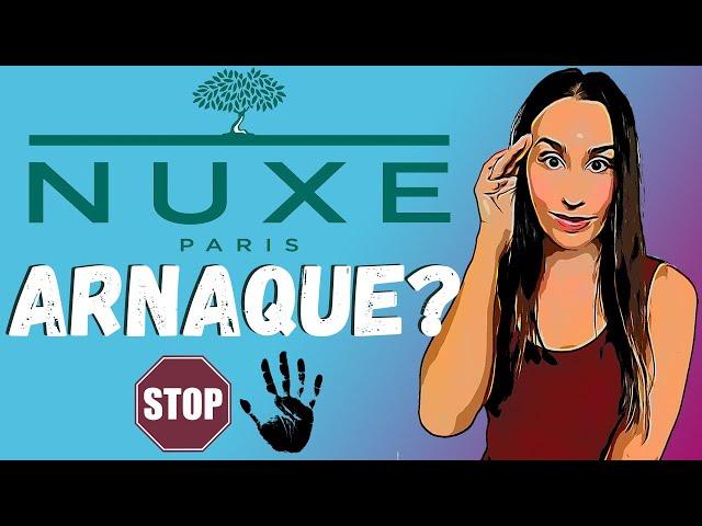 MON AVIS SUR NUXE : ARNAQUE ? NATUREL? EFFICACE ?... JE DIS TOUT SANS LANGUE DE BOIS