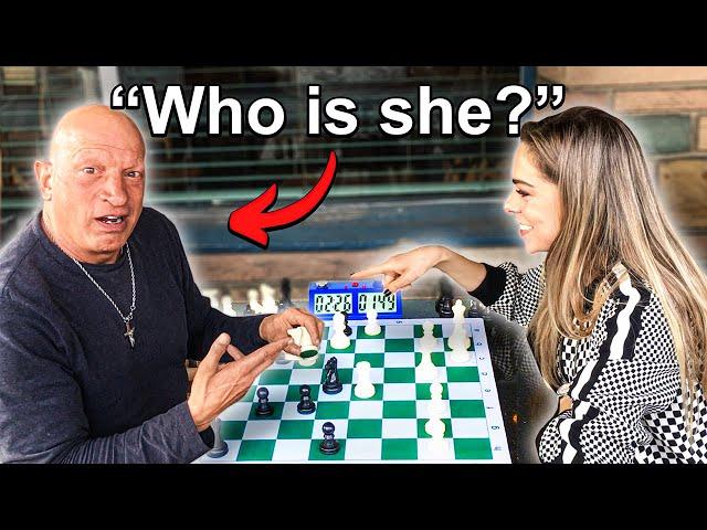 Chess Street Hustler Won't Stop Talking Trash, So I Give Him A Lesson...