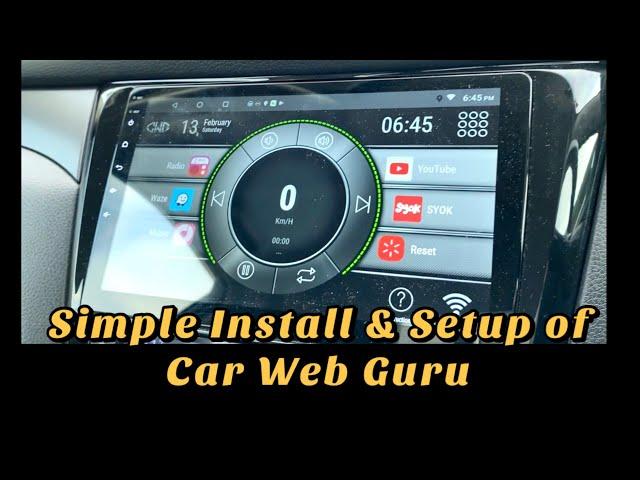 Install & Setup of Car Web Guru Launcher