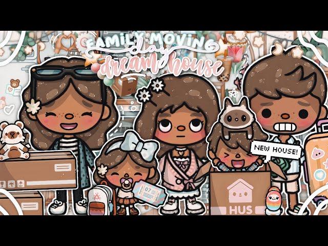 Moving to our *DREAM HOUSE* ⭐️ || *voiced* || Toca Boca Life World Roleplay ୭ ˚.