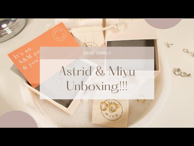 ASTRID & MIYU UNBOXING!!! | Irene Simply