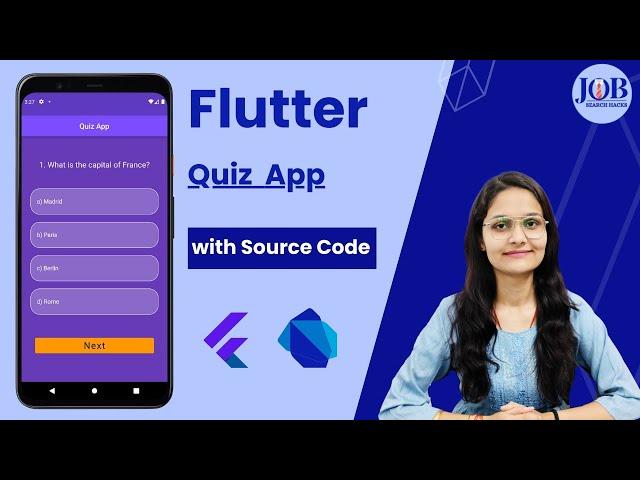 Flutter | Quiz App Tutorial For Beginners | Android Studio