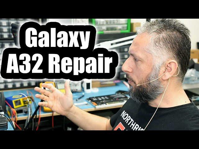 Samsung A32 Phone Repair - Customer inflicted damage