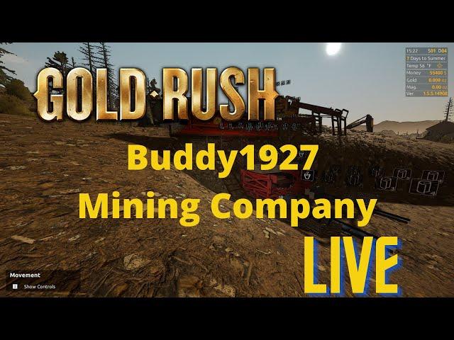 Gold Rush The Game Live | Buddy1927 Mining Company Tier 5 Wash plant Ep 3