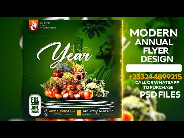 FREE PSD FLYER DESIGN - FREE FRUITFUL PHOSHOP TUTORIALS EDITABLE FLYER