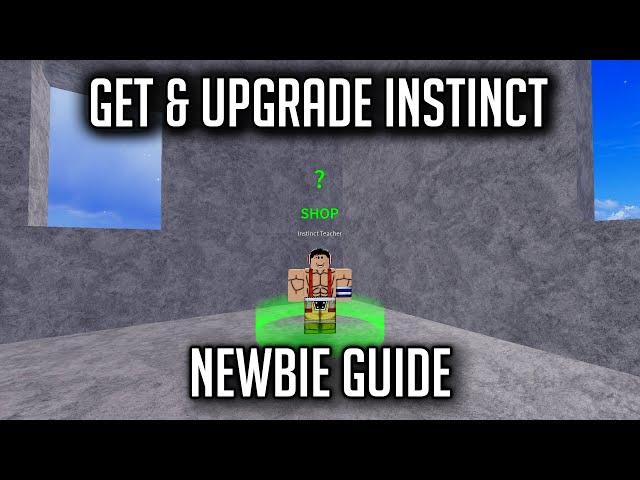 How To Obtain & Level Up Instinct | Newbie Guide | Blox Fruit