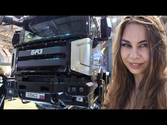 The newest POWERFUL trucks of the Russian Federation