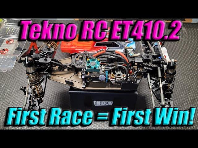 Tekno RC ET410.2 - 1/10 Truggy! First Race = First Win!