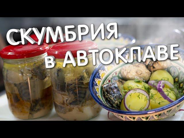 Скумбрия в масле в автоклаве. САМЫЕ ВКУСНЫЕ РЫБНЫЕ КОНСЕРВЫ!!!