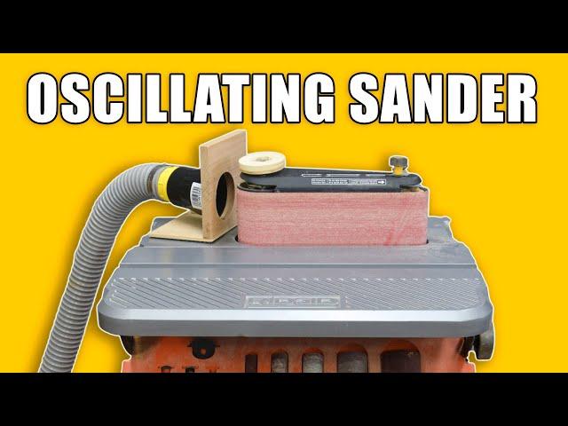 Oscillating Sander / Spindle Sander Upgrades and Tips