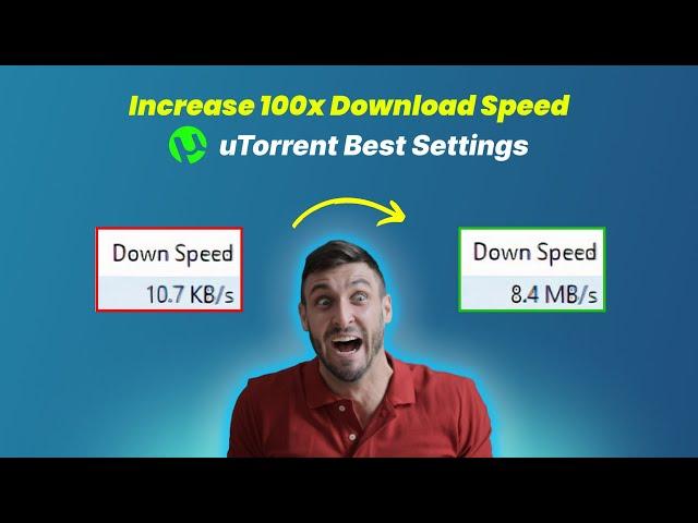 How to MASSIVELY Increase Torrent Download SPEED in Just Minutes! (2023) #torrent