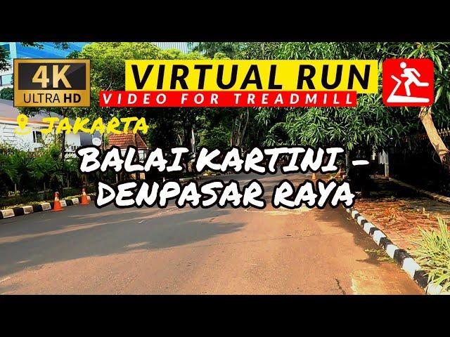 Video for treadmill | Balai Kartini | Jakarta | Running Routes