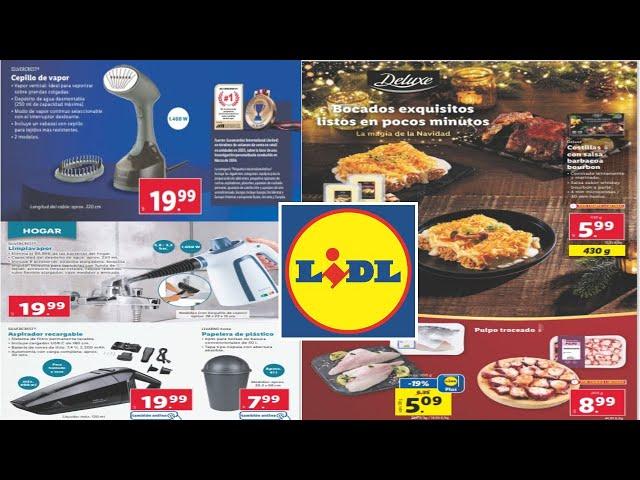  LIDL BAZAR+ALIMENTOS  ESTA SEMANA |  DEL LUNES 23 AL DOMINGO 29 DE DICIEMBRE /MEGA PRECIO