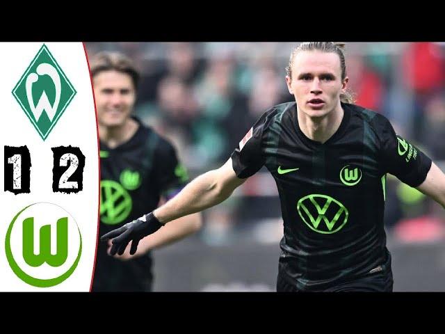 Werder Bremen vs VfL Wolfsburg 1-2 | German Bundesliga 2025 | Highlights & Goals