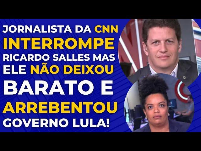 PASSOU O TRATOR! RICARDO SALLES LAVA A CARA DE ESQUERDISTA QUE PASSOU PANO PARA MARINA SILVA