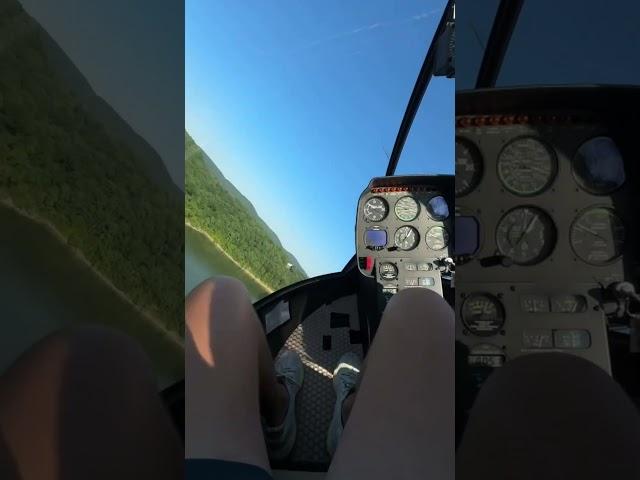 Dangerous Helicopter Pilot! Clueless Passenger! #shorts #helicopter #r44