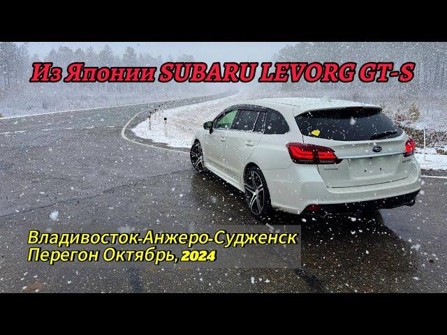 SUBARU LEVORG. Перегон Владивосток-Анжеро-Судженск. Октябрь 2024.