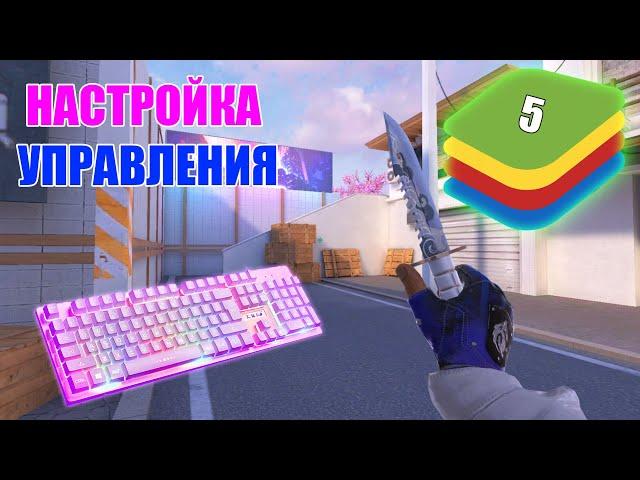 НАСТРОЙКА УПРАВЛЕНИЯ ДЛЯ BLUESTACKS 5 В STANDOFF 2