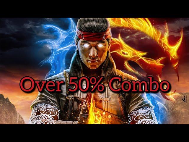 Mortal Kombat 1 Liu Kang over 50% combo no fatal blow