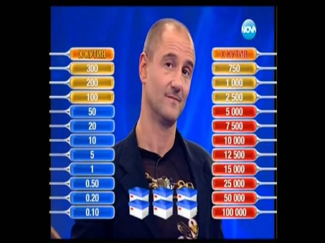 Kiril ValchevSkalata(The Rock) at Deal or Not TV Show