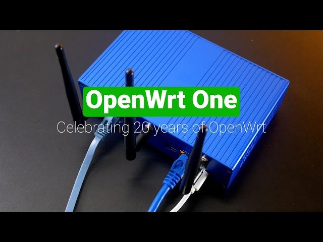 OpenWrt One - Celebrating 20 years of OpenWrt