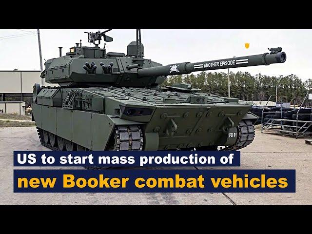 US to start mass production of new Booker combat vehicles