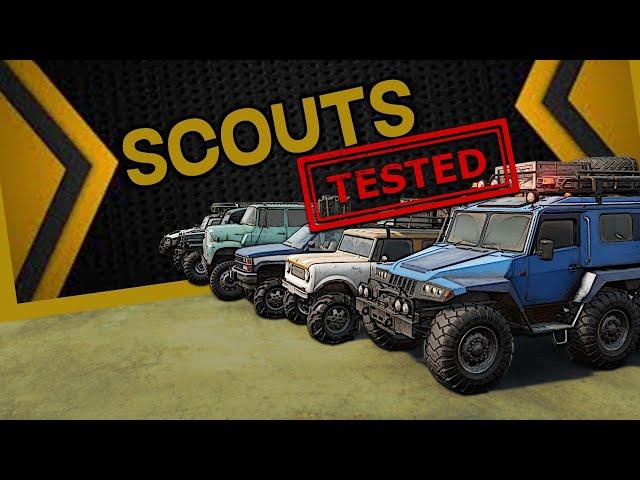 SnowRunner Scout Vehicles Full Breakdown and Testing