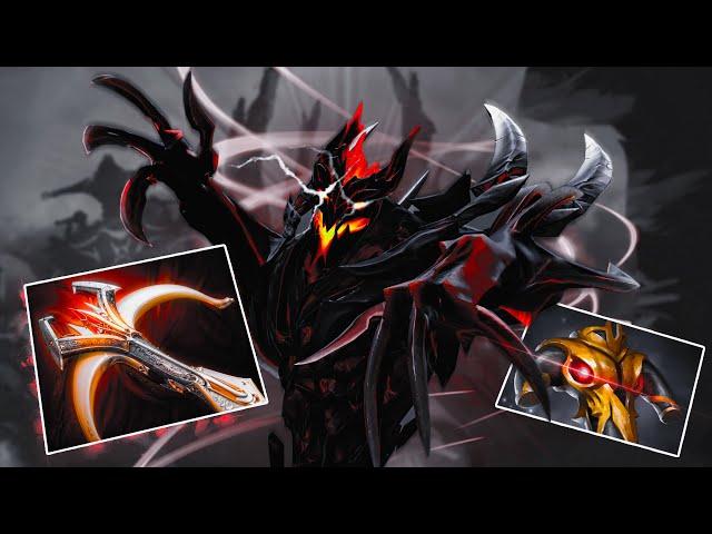 SATANIC ПОКАЗЫВАЕТ КАК ИГРАТЬ ЗА СФА SHADOW FIEND 7.37 ДОТА 2