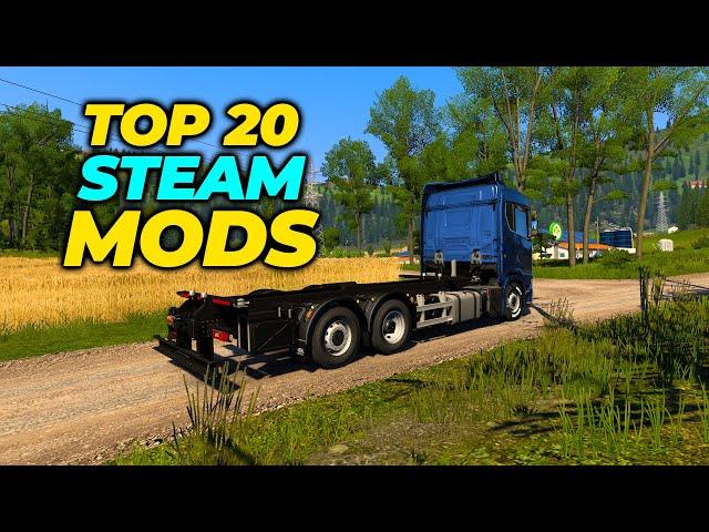 ETS2 Top 20 Realistic Steam Workshop Mods that you should install | ETS2 Mods