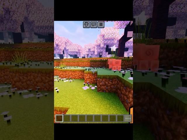 Best shader & texture pack for mcpe patch 1.21 version #raytracing #minecraft #shaders  #shorts