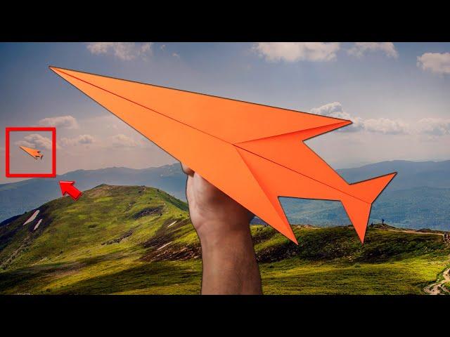 How to make a paper airplane - BEST paper planes || FLY FAR - (easy)