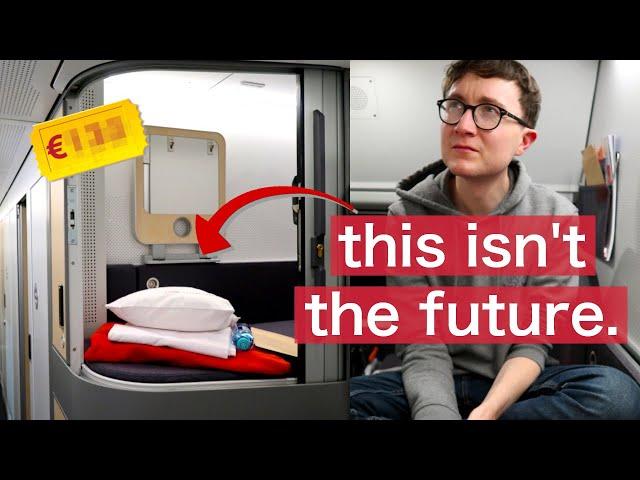 Everything wrong with Europe's new CAPSULE sleeper train | ÖBB Minicabin