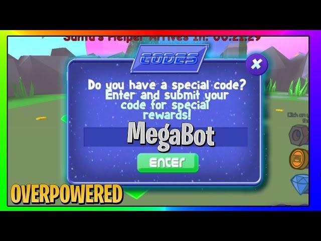 *CRAZY* THE NEWEST CODE FOR BATTLE BOT SIMULATOR! (Roblox)