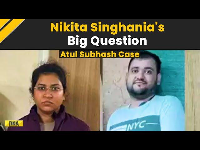 Atul Subhash Suicide Case: Bengaluru Techie Wife Nikita Sinhghania Denies Harassment Charges