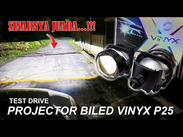 Test Drive Projector Biled Vinyx P25 50-60W