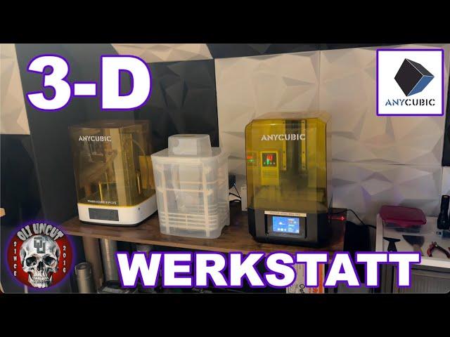 MEINE 3-D PRINTING HOBBY-WERKSTATT