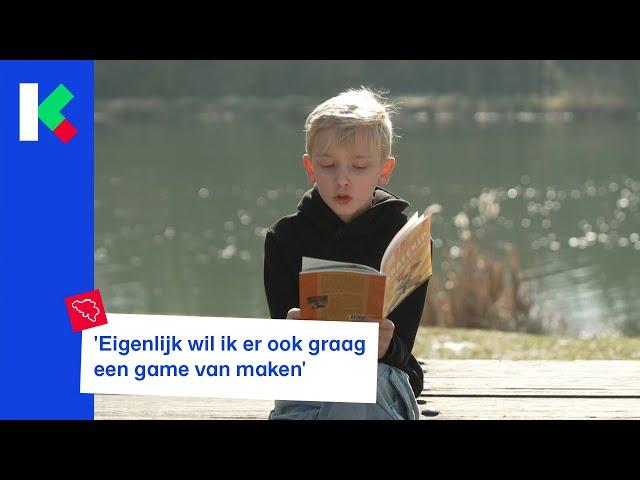 Jonas (10) schrijft boek over een Karatekip