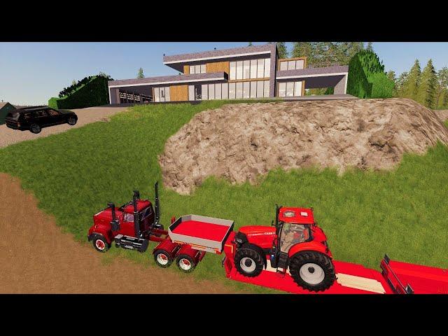 Starting our $4,000,000 farm and buying tractors | Suits to boots part 1 | Farming simulator 19