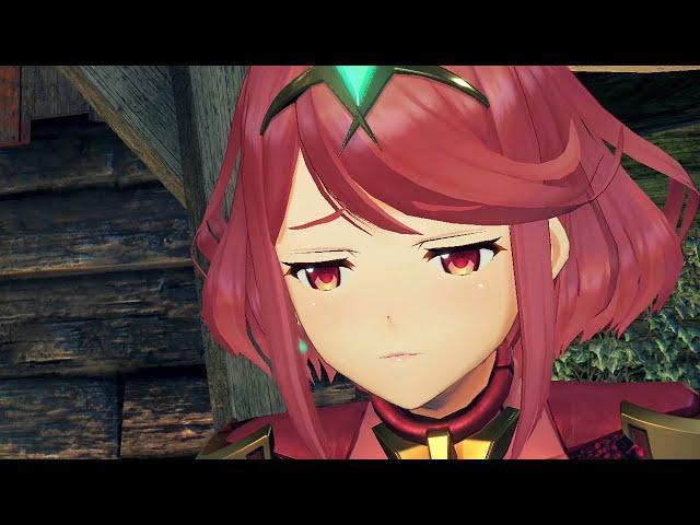 Pyra Thinks Tora is a Perv | Xenoblade Chronicles 2 Cutscene Nintendo Switch