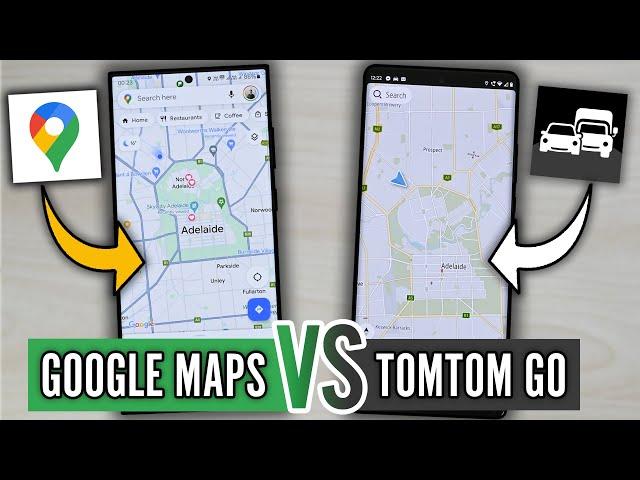 Google Maps vs TomTom GO - The Best Navigation App of 2024