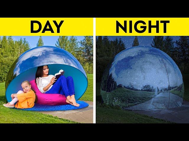 AMAZING BACKYARD CRAFTS || DIY Outdoor Furniture