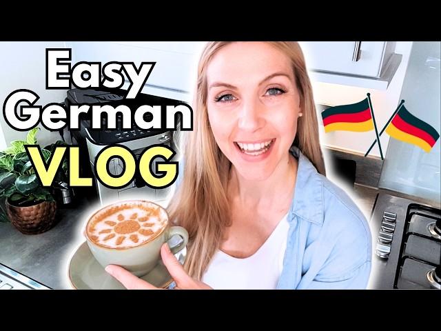 Deutsch lernen mit Chai Latte VLOG  | Einfach & verständlich! | EASY GERMAN VLOG